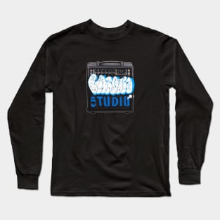 Music Record Studio Graffiti Long Sleeve T-Shirt